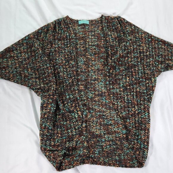 Filly Flair Multi-Colored Shrug/Cardigan Large. Lot E - Picture 2 of 4
